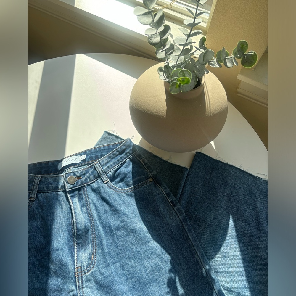 Petal & Pup Raw Hem Bootcut Jeans